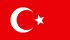 Illustration image of the national flag of Turkey.